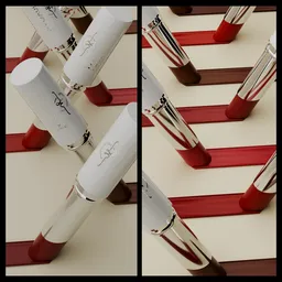 Lipstick swatch animation