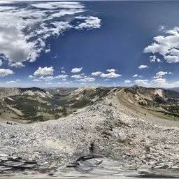 Mountain Blue Sky Sunshine