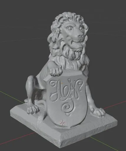 Heraldic Lion 2