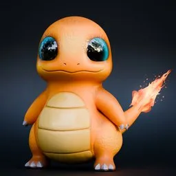 Charmander Pokemon (Rigged)