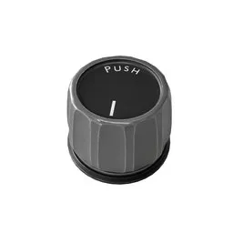 Grey Control Rotary Knob Wheel