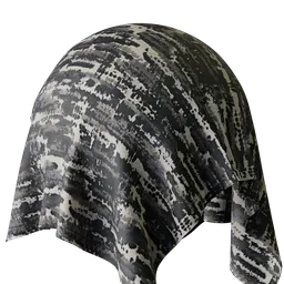 Graphical Black Jacquard