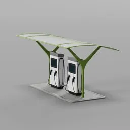 Electric Bus Charging Station