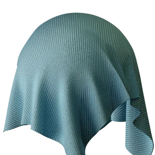 Metallic Teal Nylon Webbing