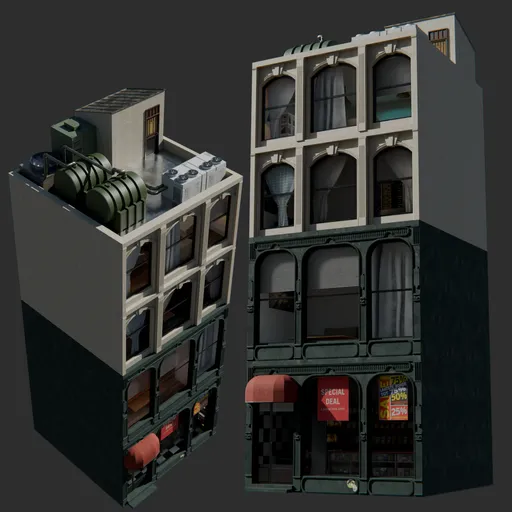 Classic Mixed-Use Building