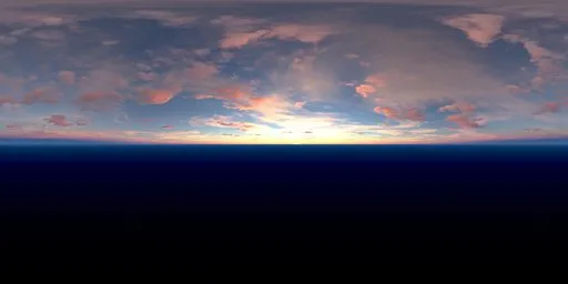Sunset sky