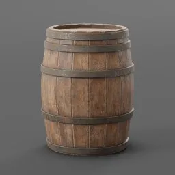 Old Wooden Barrel