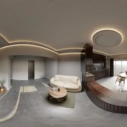 Modern Open Living Space