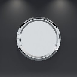 Modern Mirror (Segmented Rim)