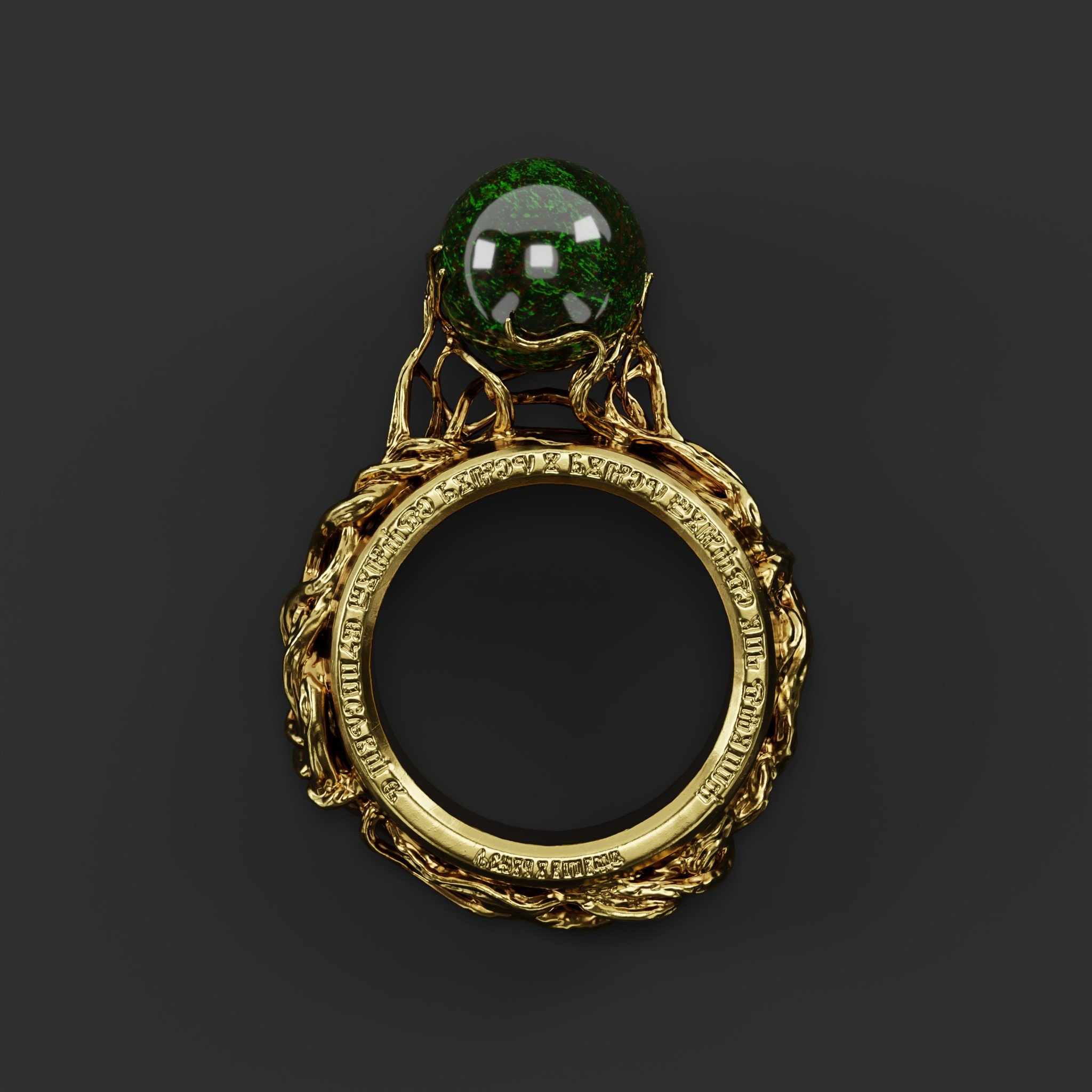 Fantasy magical ring | Miscellaneous models | BlenderKit
