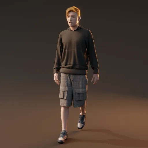 daily young male human
