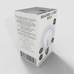 Halogen Bulb Box