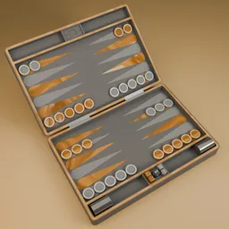 Backgammon Board Game Set