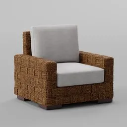 Upholstered Armchair