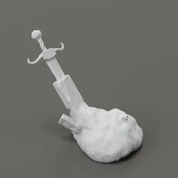 The sword in rock