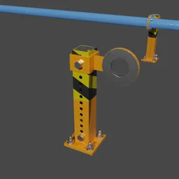 Flanged Pipe support