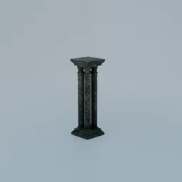 Old Grunge Pillar