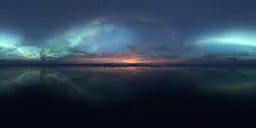 Aurora Lights Landcape Sunset Twilight