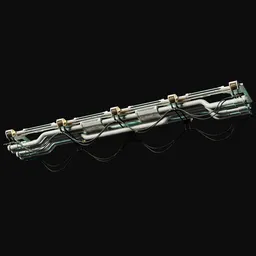 Sci-Fi Tubes & Cable Pack and structure