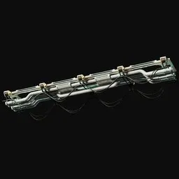 Sci-Fi Tubes & Cable Pack and structure