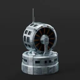 Space Station Kitbash Radar