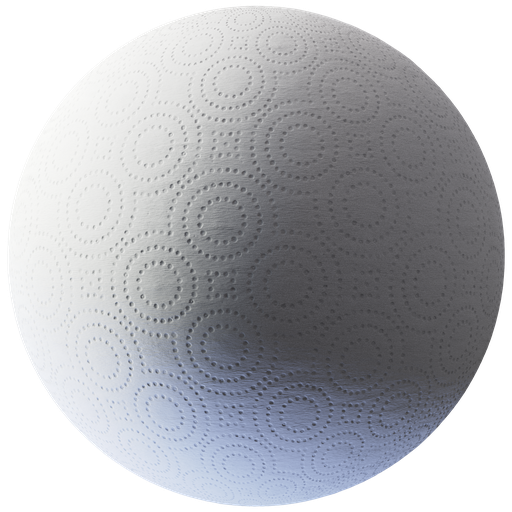 Napkin 01 FREE paper materials BlenderKit