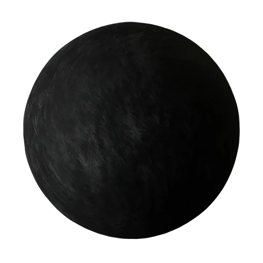 Animal Fur Black
