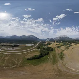 Aerial Canadian Landscape