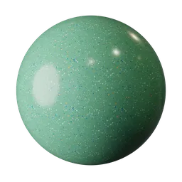 Green Speckled Ceramic
