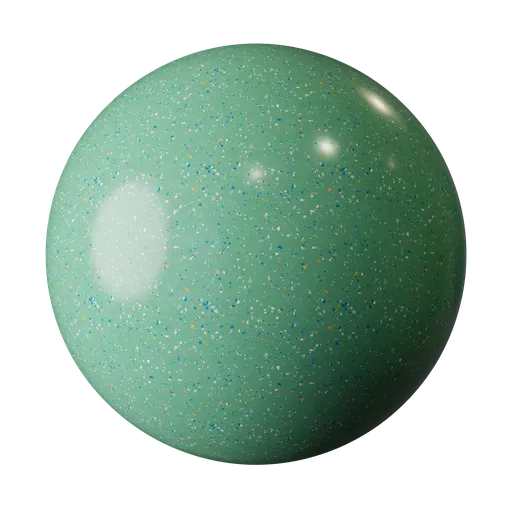 Green Speckled Ceramic