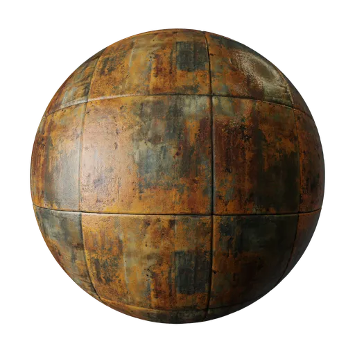 Rusty old metal surface
