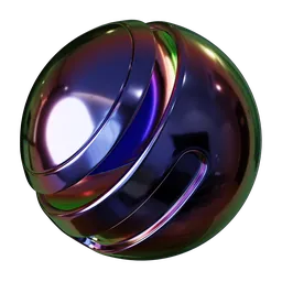 Tri-Color (Shimmering Metal) Shader Node