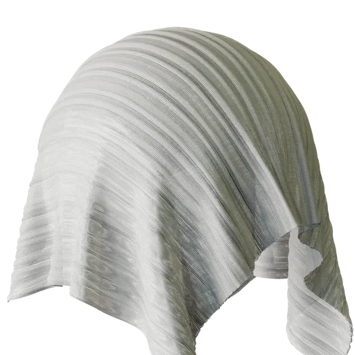 White curtain fabric