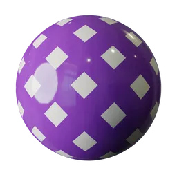 Purple Diamond Ceramic Tiles