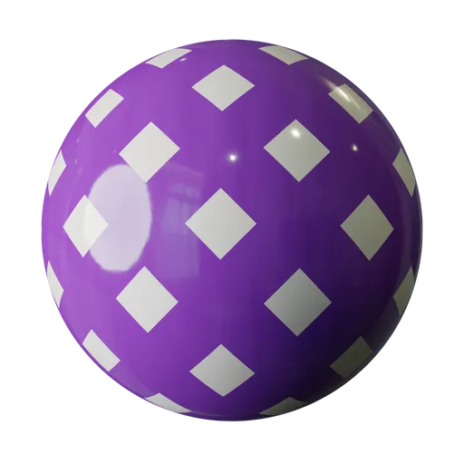 Purple Diamond Ceramic Tiles