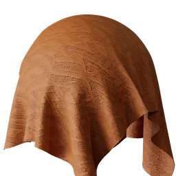 Graphical Orange Jacquard