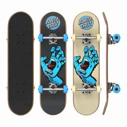 Santa Cruz Skateboard - Two Colors