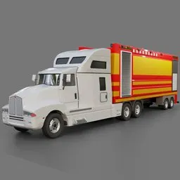 Kenworth T600 Fire Truck