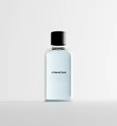 Minimalist High-Key Cosmetic Bottle