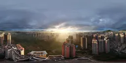 Highsky sunset sky clouds