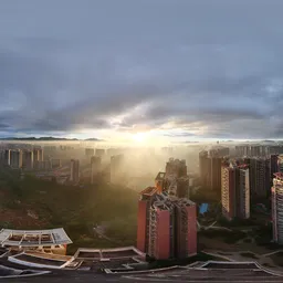 Highsky sunset sky clouds