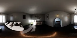 Sunlit Minimal Living Room