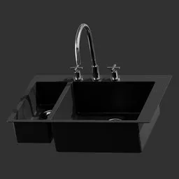 Sink S71 S711-F655 DB BK