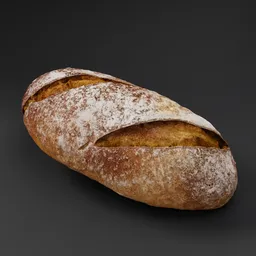 Artisan Rustic Bread Loaf