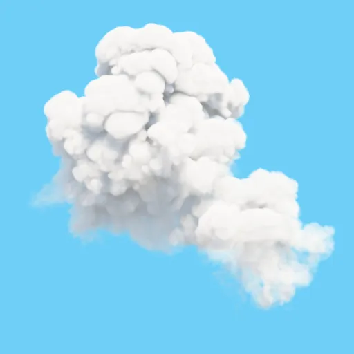 Cumulonimbus cloud vdb
