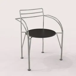 Chair Lune D'argent' by Pascal Mourgue