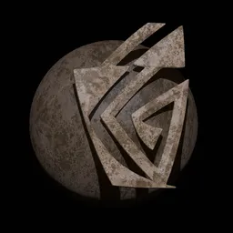 Rokviz Ancient ornament symbol brush