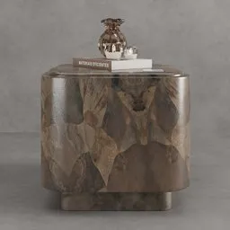 Polanco Plinth End Table