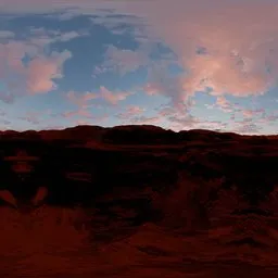 Red Desert Sunset