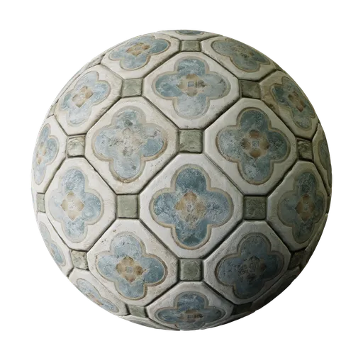 Old tuskan tiles
